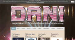 Desktop Screenshot of dani-musik.de